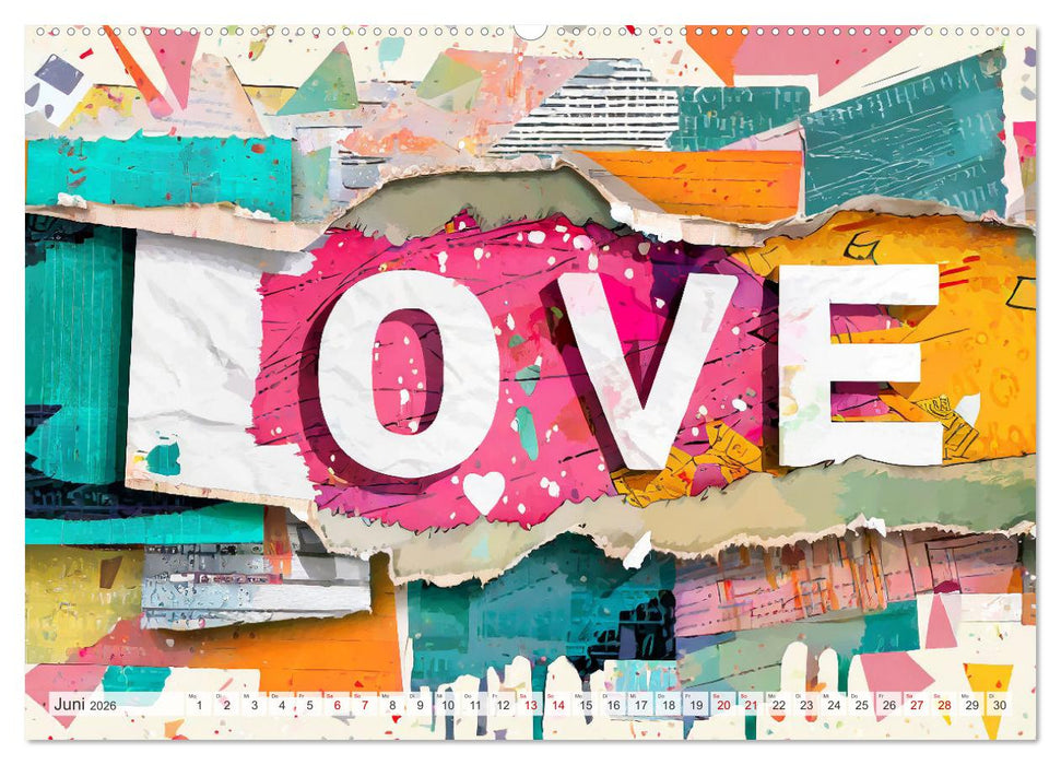 Ein ganzes Jahr voller Liebe (CALVENDO Wandkalender 2026)
