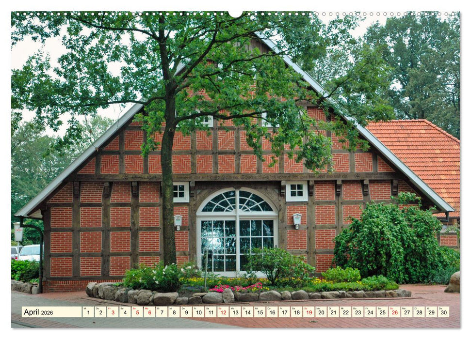 Baukunst Fachwerk (CALVENDO Wandkalender 2026)