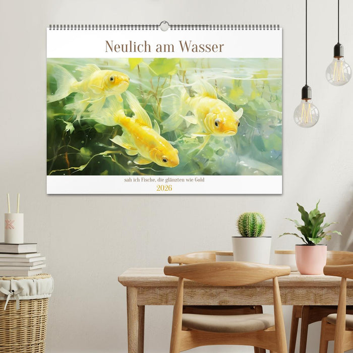 Neulich am Wasser (CALVENDO Wandkalender 2026)