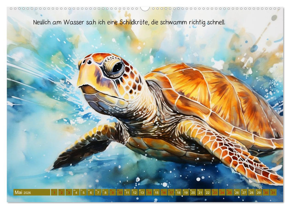 Neulich am Wasser (CALVENDO Wandkalender 2026)