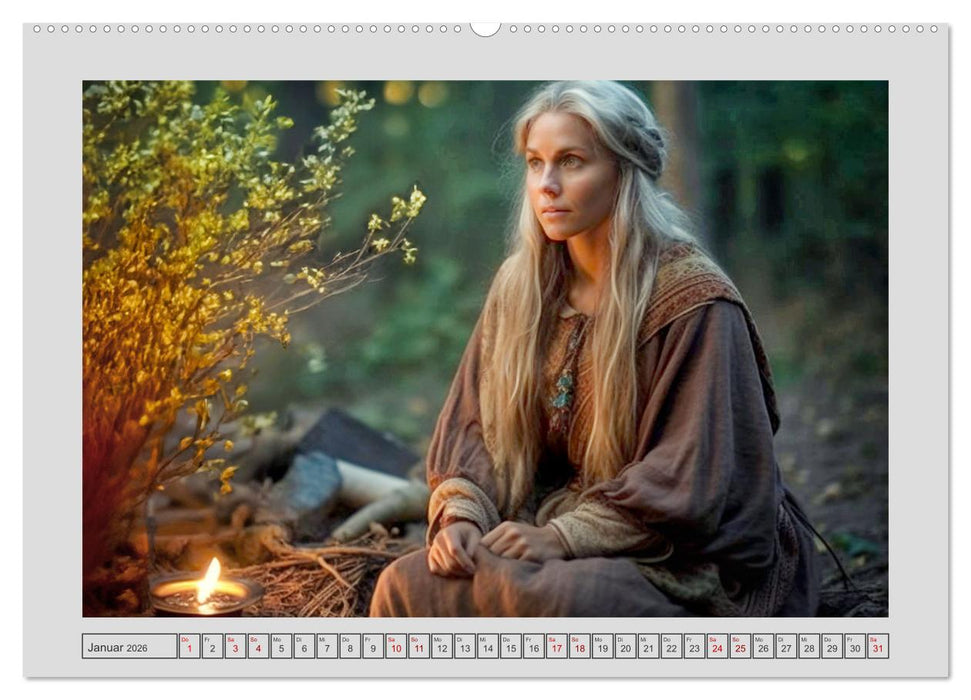 Die Wächterinnen des Waldes (CALVENDO Premium Wandkalender 2026)