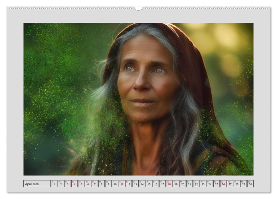 Die Wächterinnen des Waldes (CALVENDO Premium Wandkalender 2026)