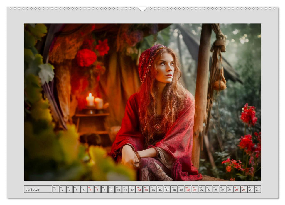 Die Wächterinnen des Waldes (CALVENDO Premium Wandkalender 2026)