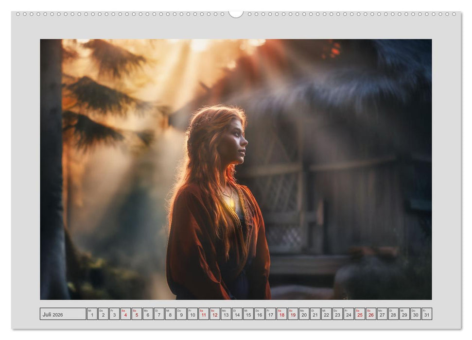 Die Wächterinnen des Waldes (CALVENDO Premium Wandkalender 2026)