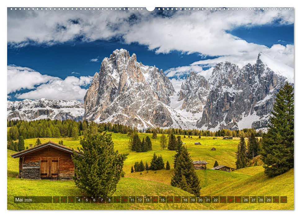 Bella Italia - Berge und Meer (CALVENDO Wandkalender 2026)