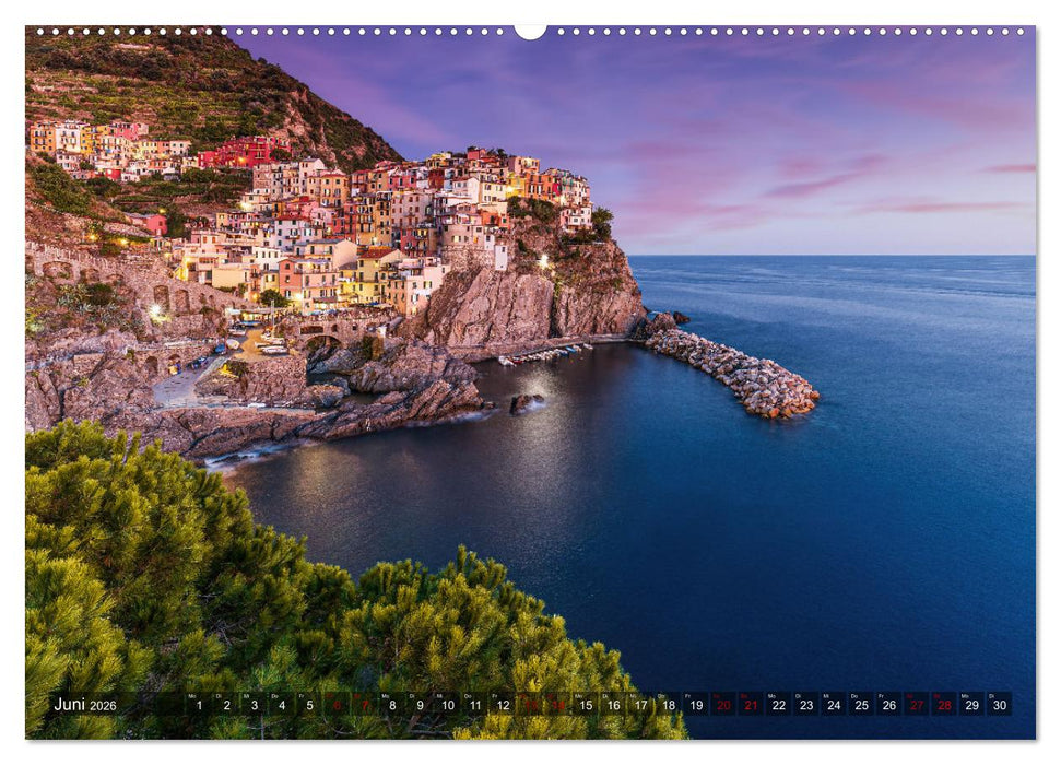Bella Italia - Berge und Meer (CALVENDO Wandkalender 2026)