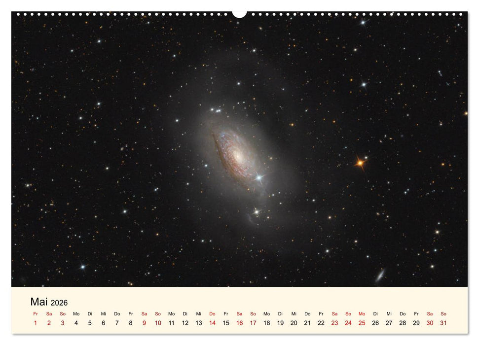 Distant Luminosity: Eine fotografische Reise durch das Universum (CALVENDO Wandkalender 2026)