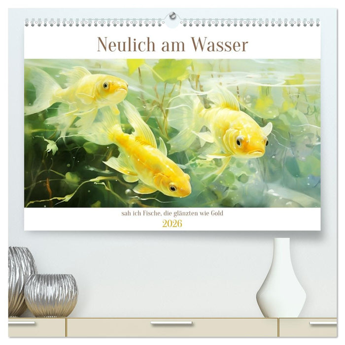 Neulich am Wasser (CALVENDO Premium Wandkalender 2026)