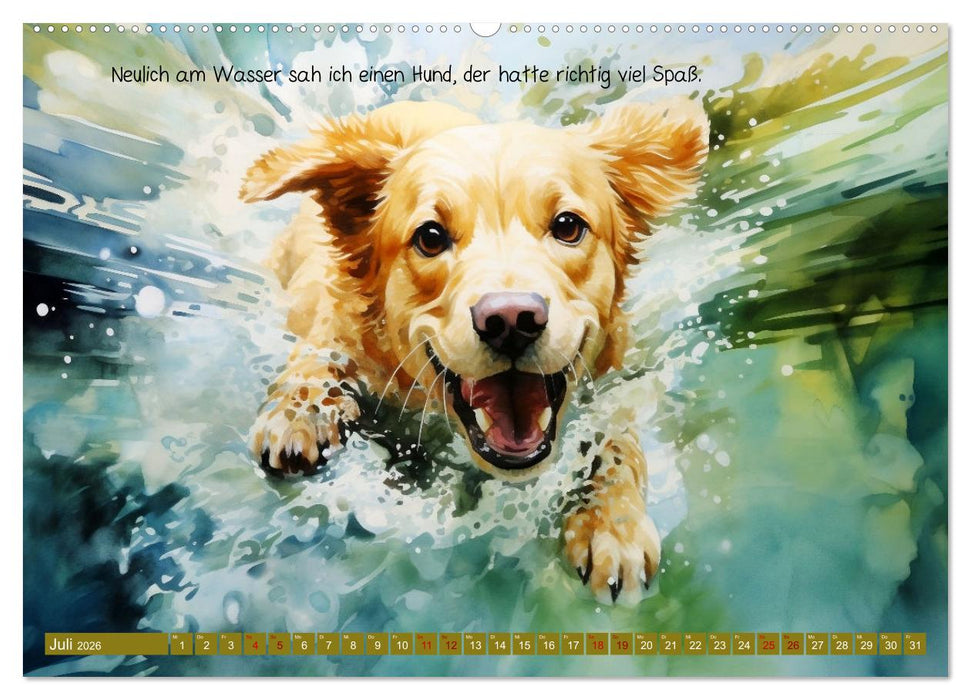 Neulich am Wasser (CALVENDO Premium Wandkalender 2026)