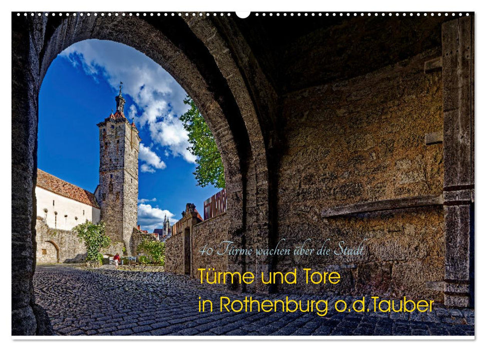 Türme und Tore (CALVENDO Wandkalender 2026)