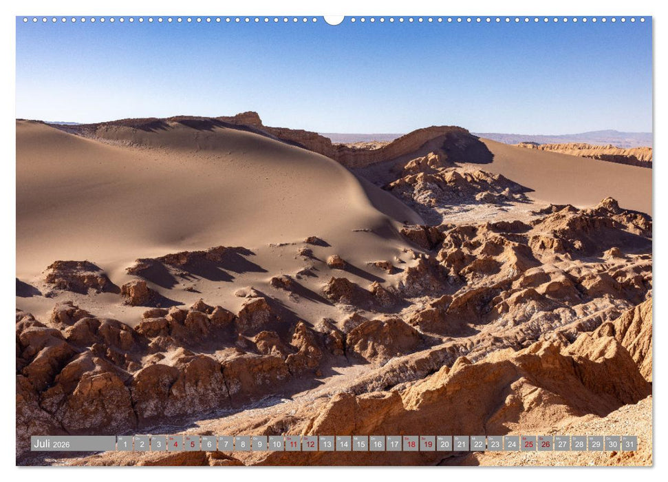 Chile - Südamerikas Geheimtipp im Farbrausch (CALVENDO Premium Wandkalender 2026)