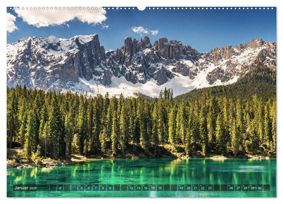 Bella Italia - Berge und Meer (CALVENDO Premium Wandkalender 2026)