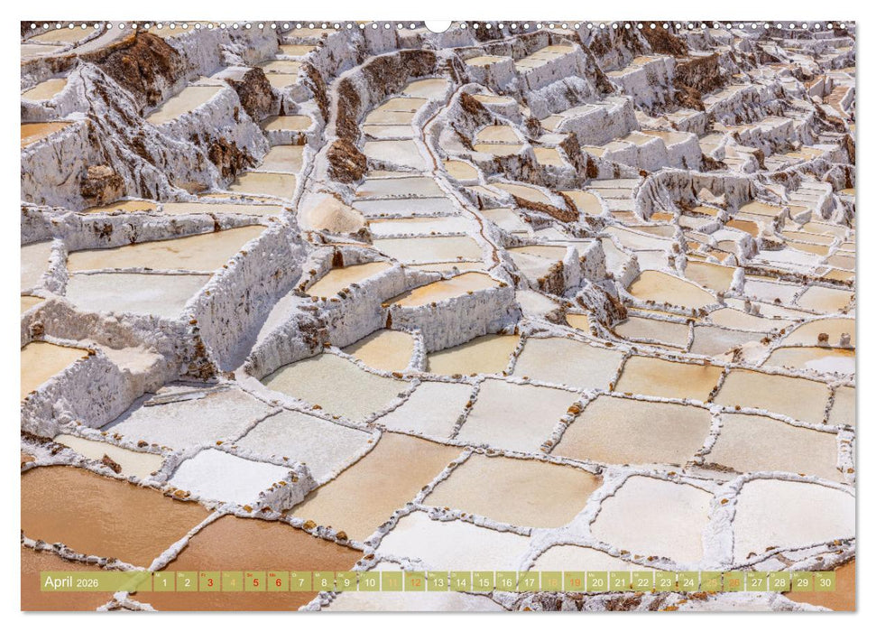 Peru - Bunte Vielfalt von Machu Picchu bis zur Atacama Wüste (CALVENDO Premium Wandkalender 2026)