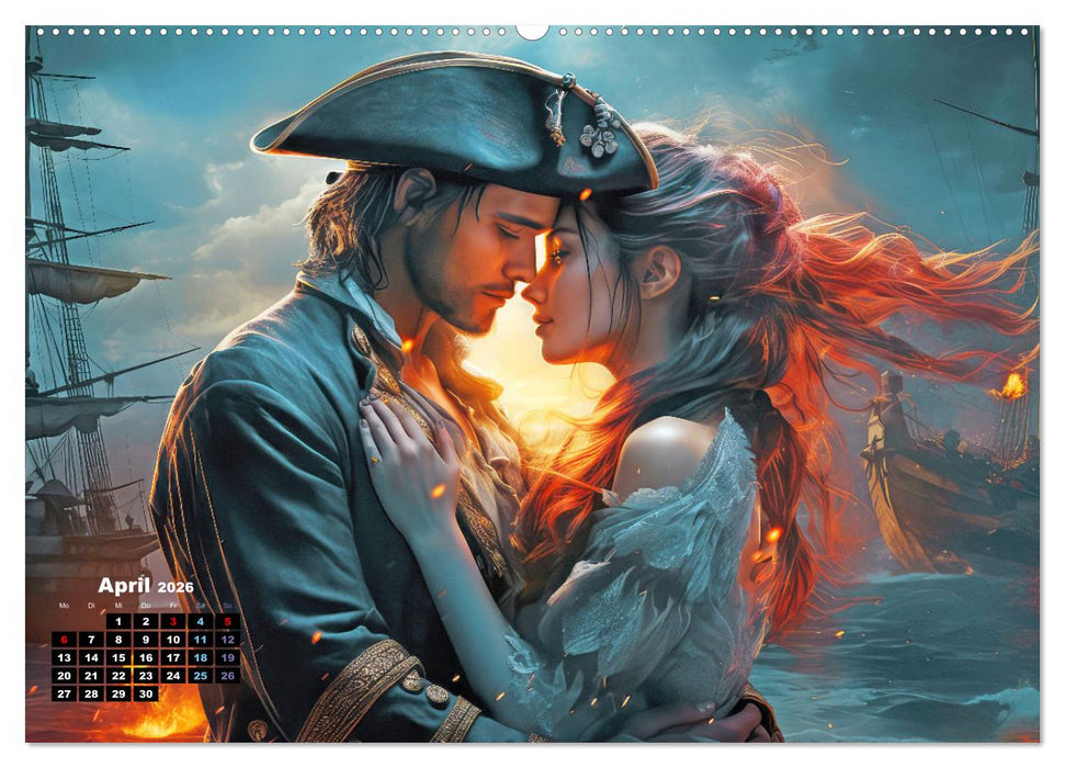 Piraten - Eine unsterbliche Faszination (CALVENDO Wandkalender 2026)