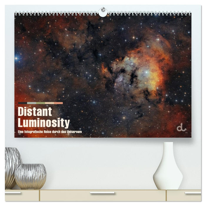 Distant Luminosity: Eine fotografische Reise durch das Universum (CALVENDO Premium Wandkalender 2026)