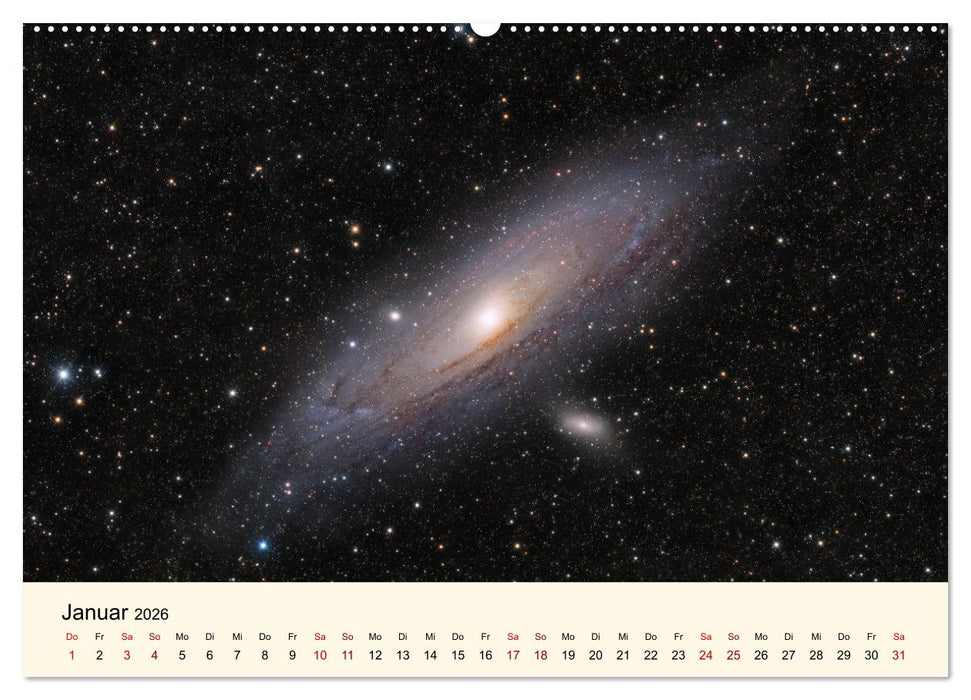Distant Luminosity: Eine fotografische Reise durch das Universum (CALVENDO Premium Wandkalender 2026)
