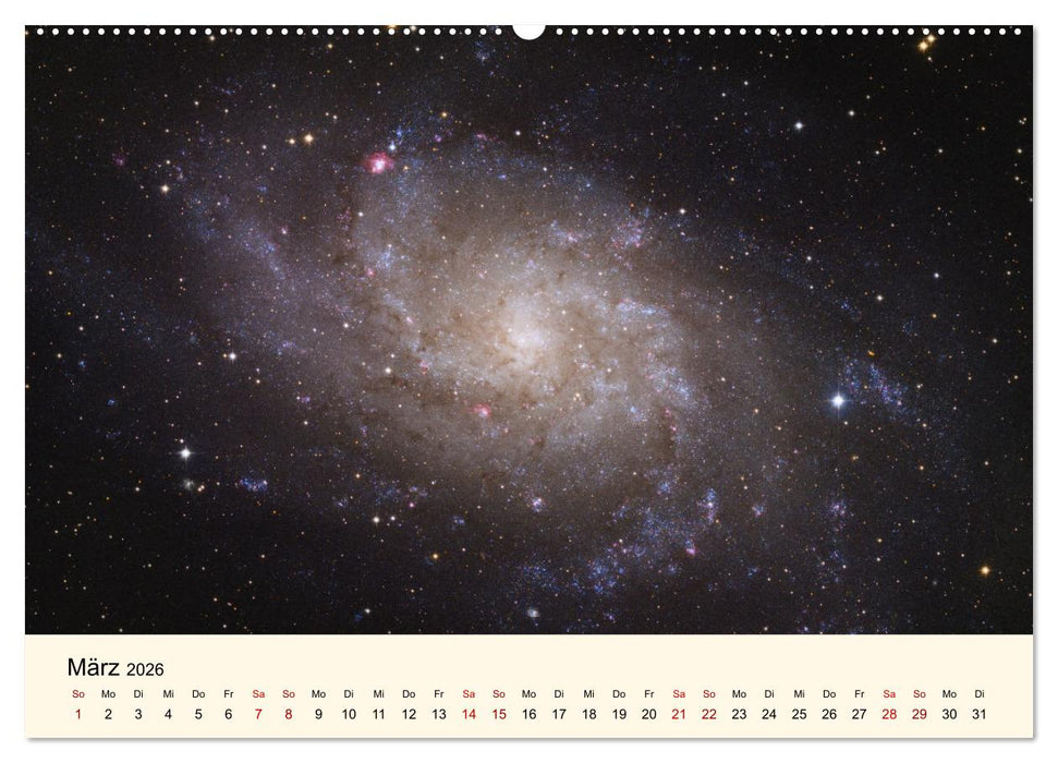 Distant Luminosity: Eine fotografische Reise durch das Universum (CALVENDO Premium Wandkalender 2026)