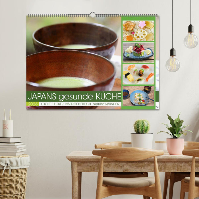 Japans gesunde Küche (CALVENDO Wandkalender 2026)