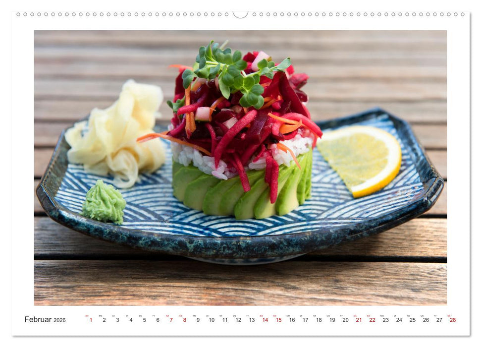 Japans gesunde Küche (CALVENDO Wandkalender 2026)