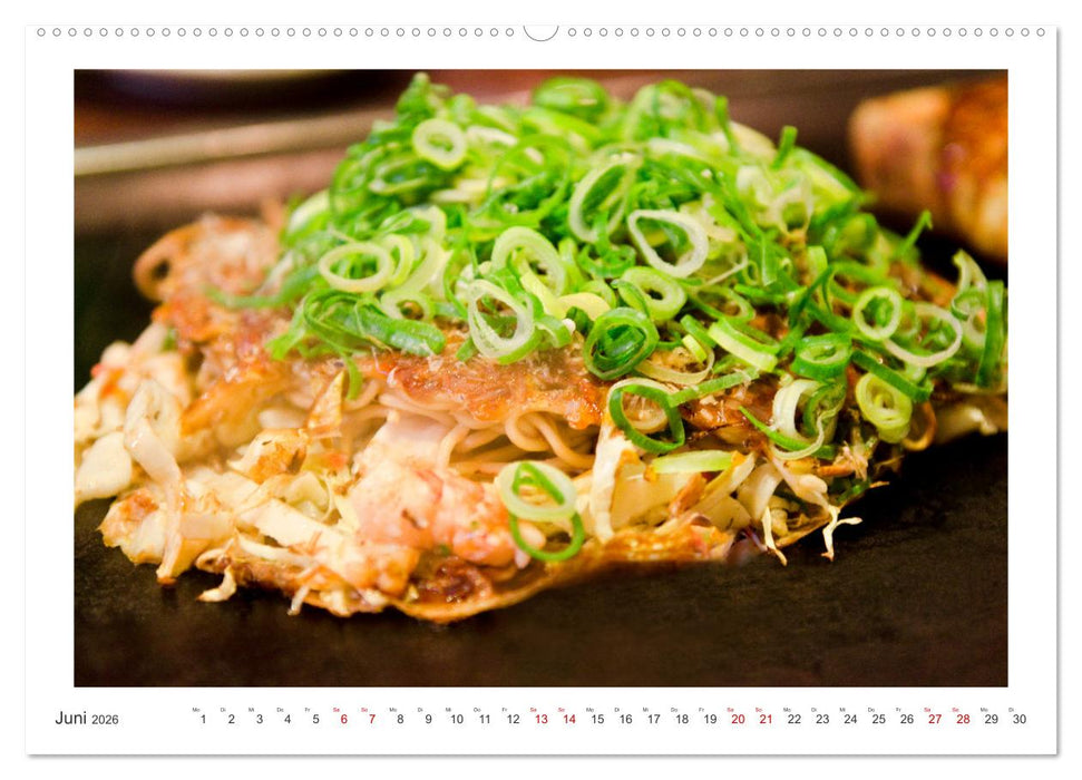 Japans gesunde Küche (CALVENDO Wandkalender 2026)