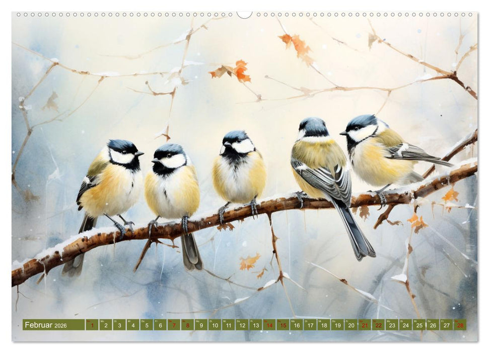 Zwölf Monate im Wald (CALVENDO Wandkalender 2026)