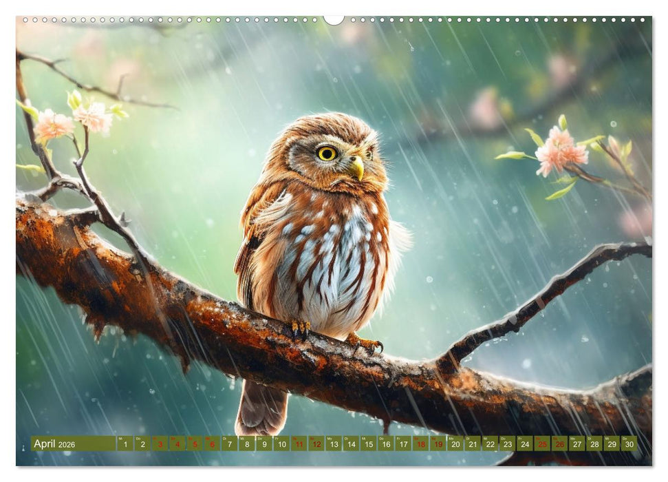 Zwölf Monate im Wald (CALVENDO Wandkalender 2026)