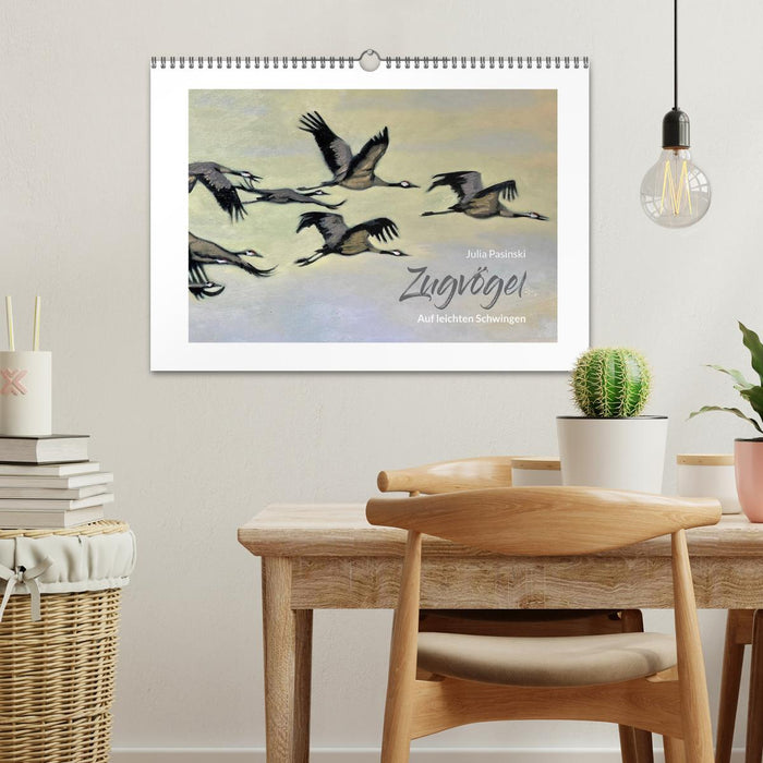 Auf leichten Schwingen - Zugvögel (CALVENDO Wandkalender 2026)