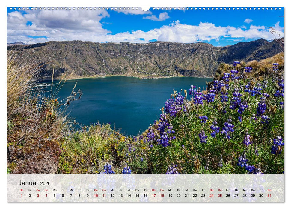 Entdecke Südamerika: Monat für Monat (CALVENDO Premium Wandkalender 2026)