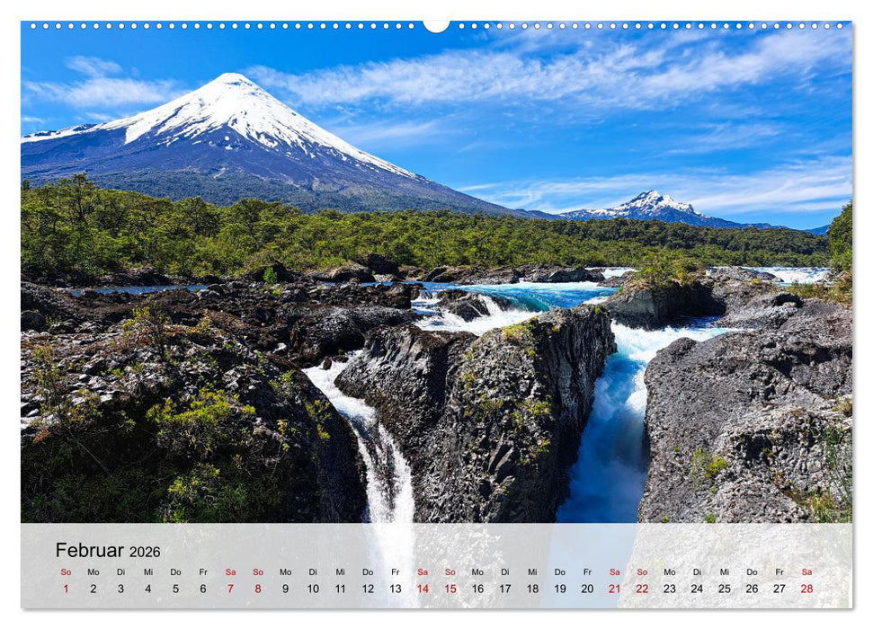 Entdecke Südamerika: Monat für Monat (CALVENDO Premium Wandkalender 2026)