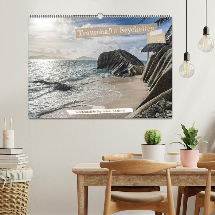 Traumhafte Seychellen (CALVENDO Wandkalender 2026)