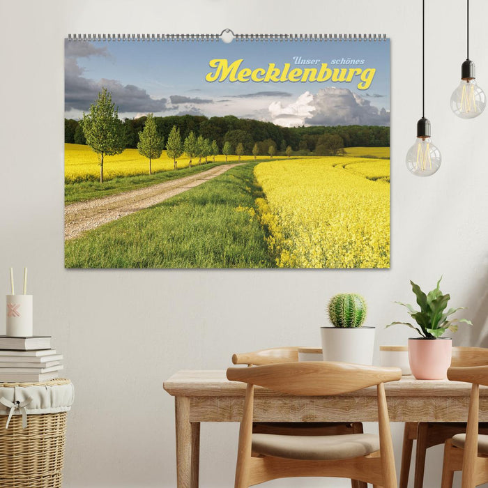 Unser schönes Mecklenburg (CALVENDO Wandkalender 2026)
