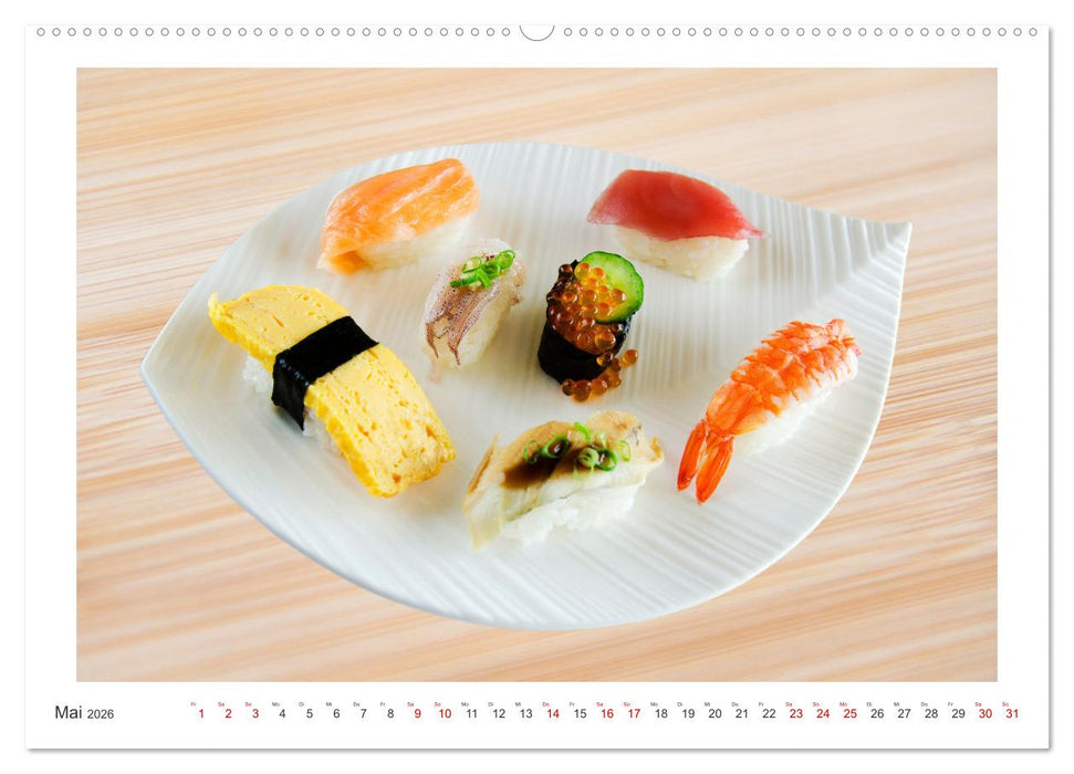 Japans gesunde Küche (CALVENDO Premium Wandkalender 2026)