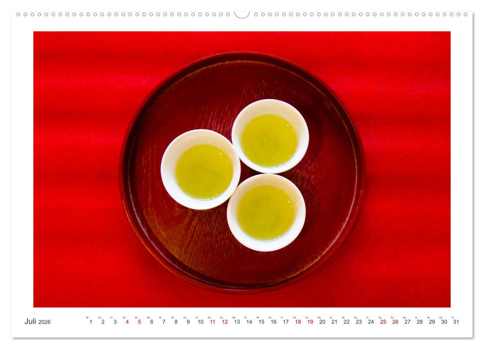 Japans gesunde Küche (CALVENDO Premium Wandkalender 2026)