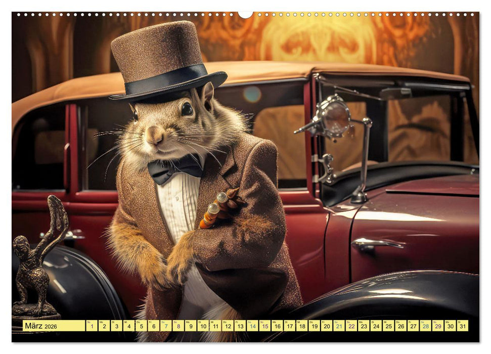Eichhörnchen im Erlebnishunger (CALVENDO Premium Wandkalender 2026)