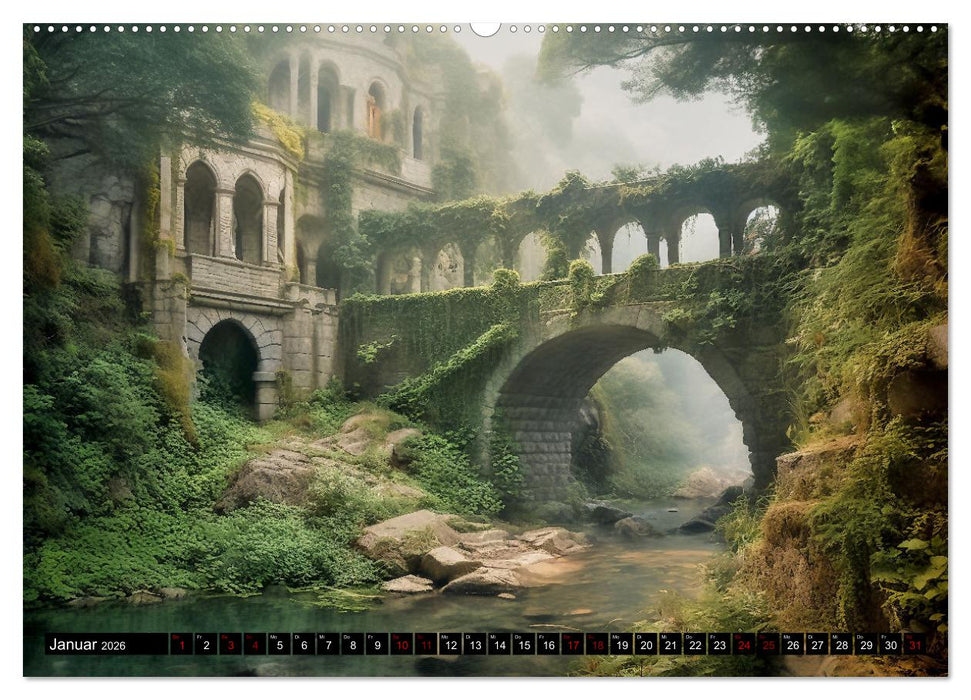 Im Reich der Elben (CALVENDO Wandkalender 2026)