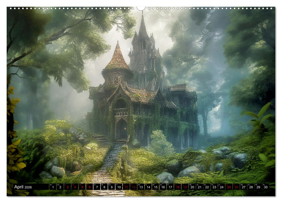 Im Reich der Elben (CALVENDO Wandkalender 2026)