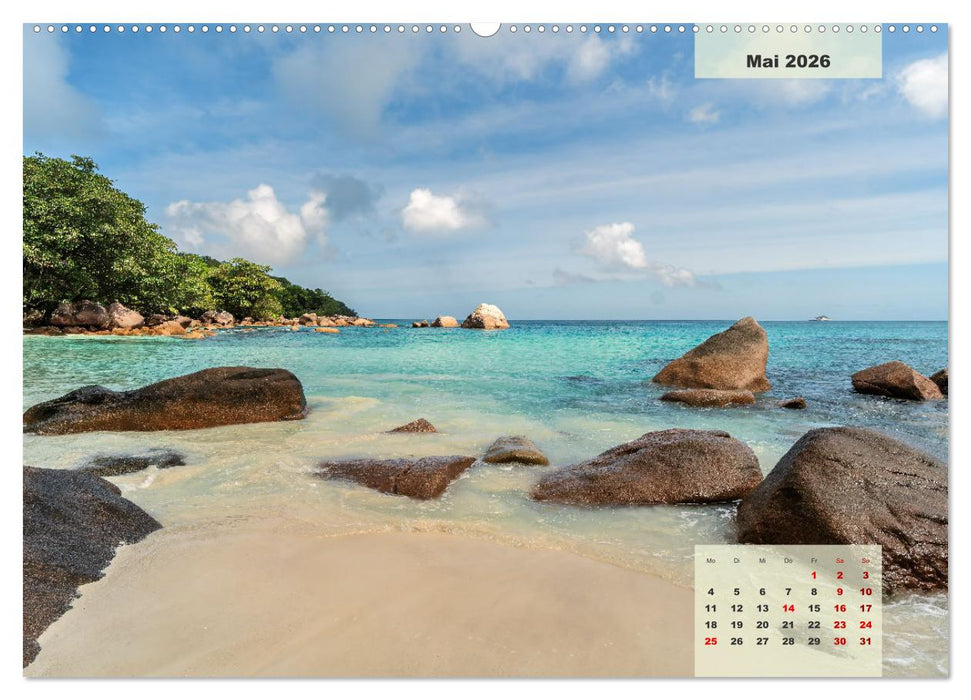 Ein Paradies aus Sand und Meer (CALVENDO Wandkalender 2026)