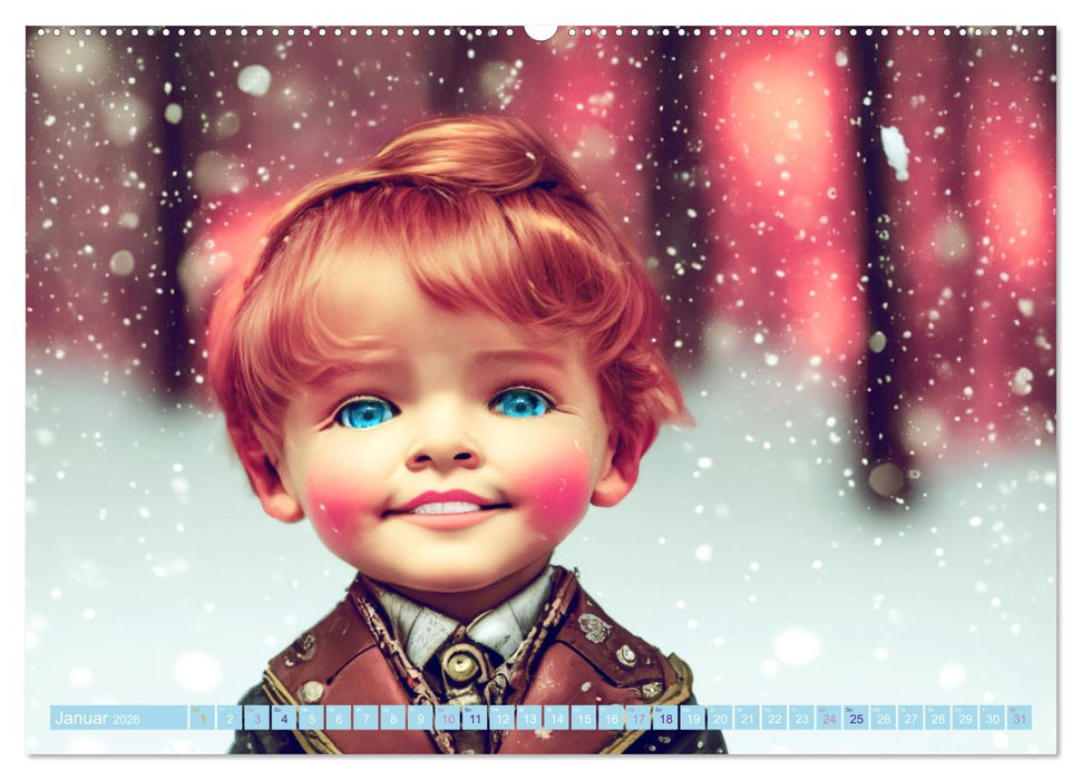 Kleine Steampunk Stars (CALVENDO Premium Wandkalender 2026)