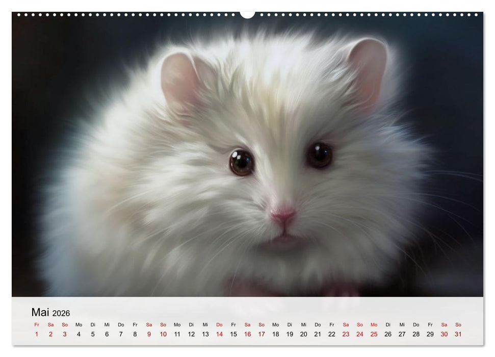 Zauberhafte Fluffies (CALVENDO Wandkalender 2026)