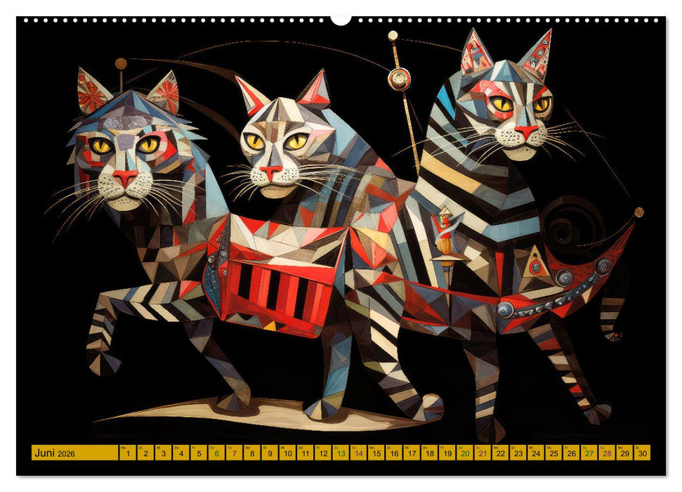 Zirkus Witzig und skurril (CALVENDO Premium Wandkalender 2026)