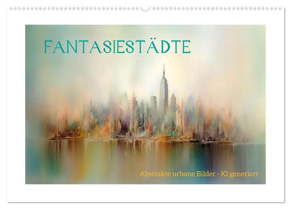 Fantasiestädte (CALVENDO Wandkalender 2026)