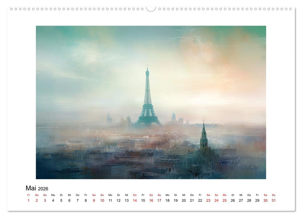 Fantasiestädte (CALVENDO Wandkalender 2026)