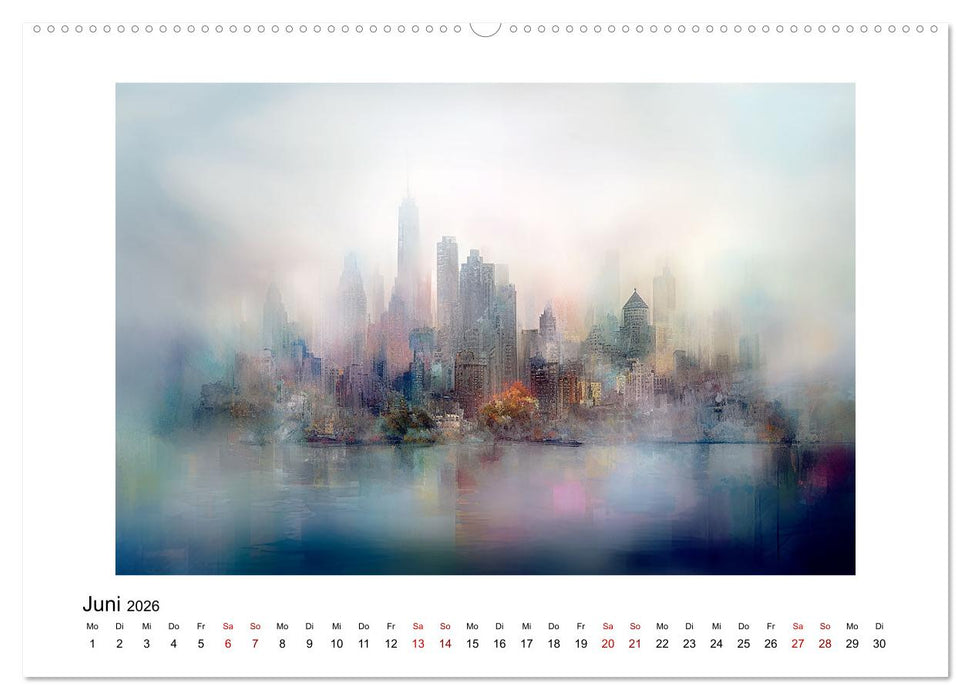 Fantasiestädte (CALVENDO Wandkalender 2026)