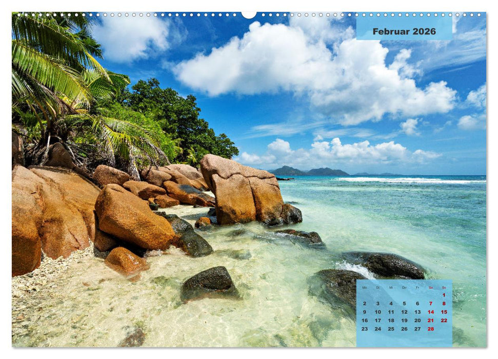 Ein Paradies aus Sand und Meer (CALVENDO Premium Wandkalender 2026)