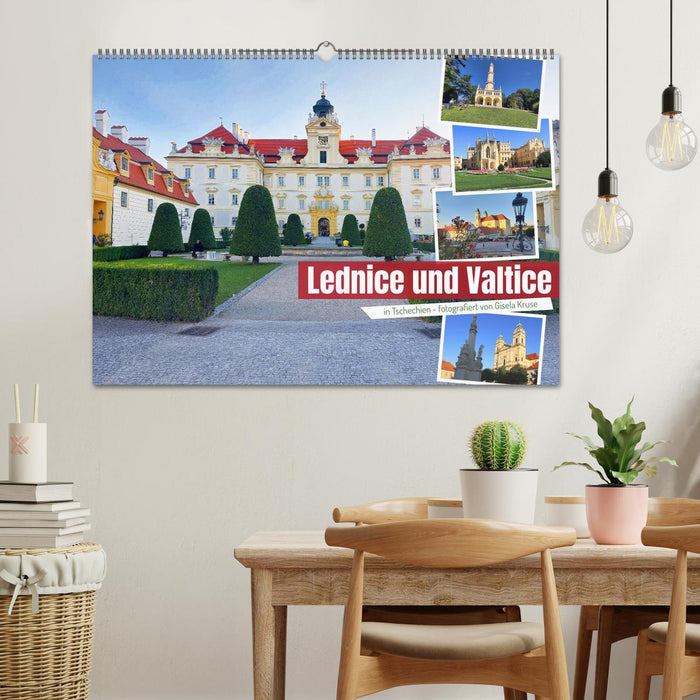 Lednice und Valtice in Tschechien (CALVENDO Wandkalender 2026)