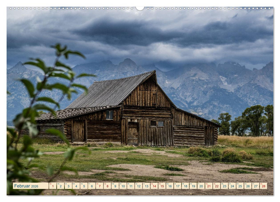 Wyoming, South Dakota Colorado (CALVENDO Premium Wandkalender 2026)