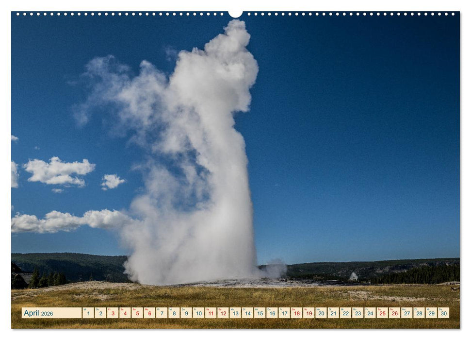 Wyoming, South Dakota Colorado (CALVENDO Premium Wandkalender 2026)