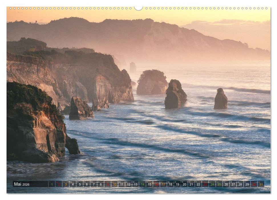 Neuseeland - Traumreise ans Ende der Welt (CALVENDO Premium Wandkalender 2026)