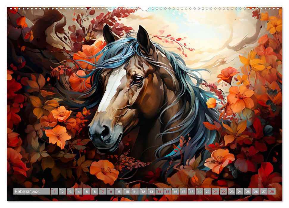 Faszinierende Begleiter (CALVENDO Premium Wandkalender 2026)