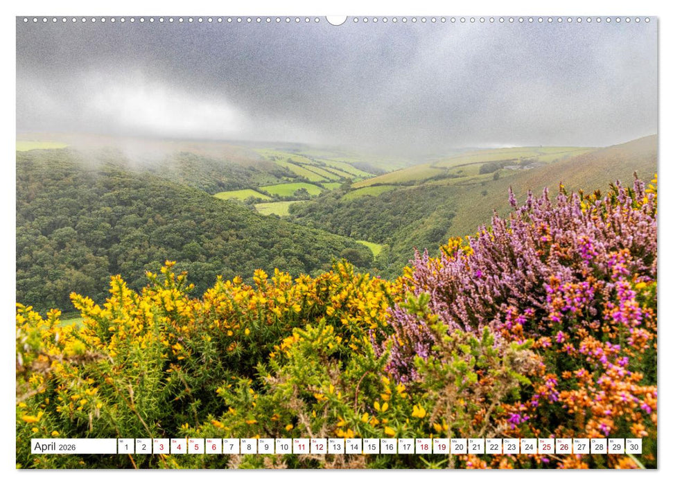 Exmoor National Park (CALVENDO Premium Wandkalender 2026)